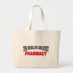 's Werelds grootste apotheek Grote Tote Bag