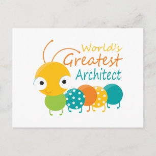 's Werelds grootste architect Briefkaart