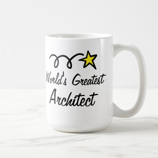's Werelds Grootste Architect - Koffie Mok cadeau (Rechts)