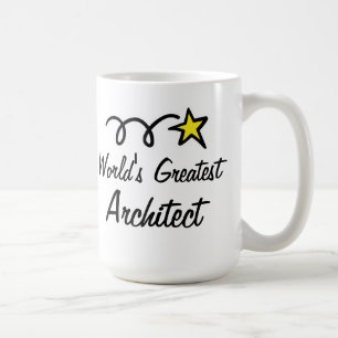's Werelds grootste architect - Koffiecadeau voor  Koffiemok