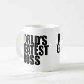 's Werelds grootste baas Mok (Voorkant links)