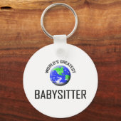 's Werelds grootste babysitter Sleutelhanger (Voorkant)