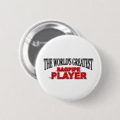 's Werelds grootste Bagpipe-speler Ronde Button 5,7 Cm (Voorkant /achterkant)