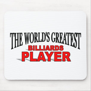 's Werelds grootste Billards Player Muismat