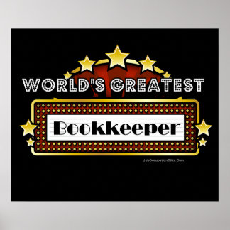 's Werelds grootste boekhouder Poster