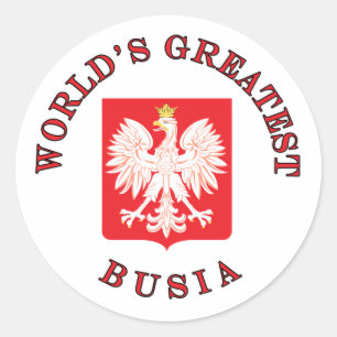 's Werelds grootste buizenziekte Ronde Sticker