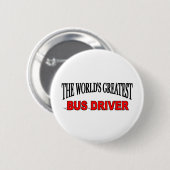 's Werelds grootste busbestuurder Ronde Button 5,7 Cm (Voorkant /achterkant)