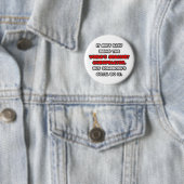's Werelds grootste chiropractor grap Ronde Button 5,7 Cm (In situ)
