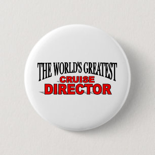 's Werelds grootste cruisedirecteur Ronde Button 5,7 Cm