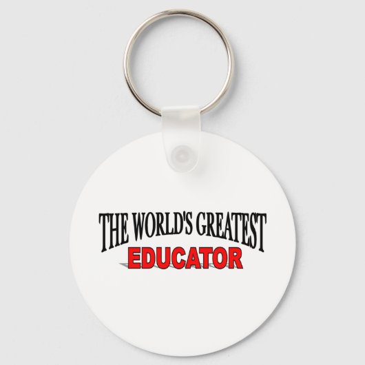 's Werelds grootste educator Sleutelhanger (Voorkant)