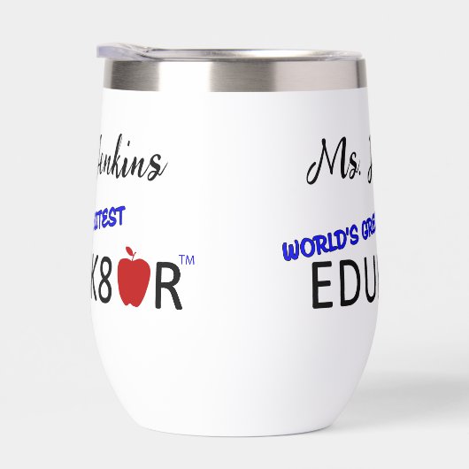 's Werelds Grootste Educator Wit (Rechts)