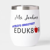 's Werelds Grootste Educator Wit (Achterkant)