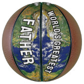 's Werelds grootste eersterangs planeet Aarde Were Basketbal (Verticaal)