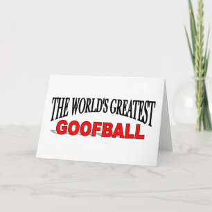 's Werelds grootste golfbal Kaart