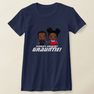 's Werelds Grootste Grauntie Schattige Boy & Girl T-shirt