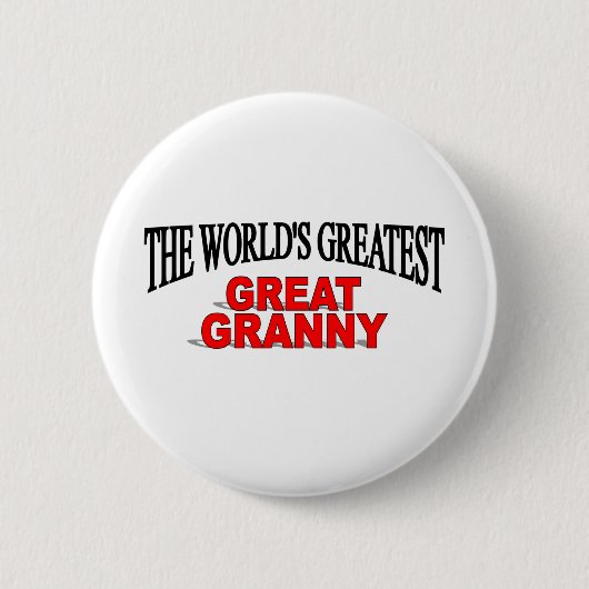 's Werelds grootste grootse oma Ronde Button 5,7 Cm (Voorkant)
