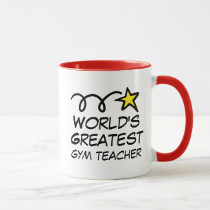 'S Werelds Grootste Gym Teacher - Koffie Mok cadea