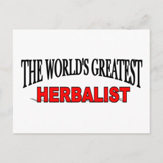 's Werelds grootste herbalist Briefkaart