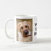 's Werelds grootste hond mam gepersonaliseerde fot Koffiemok (Links)