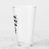 's Werelds grootste hond pap aangepaste tekst op m Glas (Links)