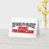 's Werelds grootste HVAC-technicus Kaart (Gele Bloem)