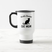 's Werelds Grootste Kat Moeder reizen om te gaan k Reisbeker (Links)