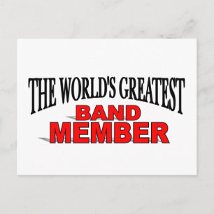 's Werelds grootste lid van de band Briefkaart