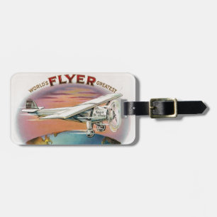 's Werelds grootste  lyer-geest van St. Louis Bagagelabel