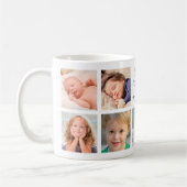 's Werelds grootste mam foto-collage Koffiemok (Links)