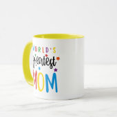 's Werelds grootste mama - Colorful Tea Coffee Mok (Voorkant links)