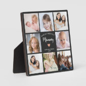 's Werelds Grootste Mama Fotocollage Modern Fotoplaat (Voorkant)