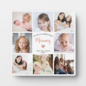 's Werelds Grootste Mama Fotocollage Modern Fotoplaat (Voorkant)