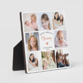 's Werelds Grootste Mama Fotocollage Modern Fotoplaat (Voorkant)