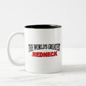 's Werelds grootste mammoetnek Tweekleurige Koffiemok (Links)