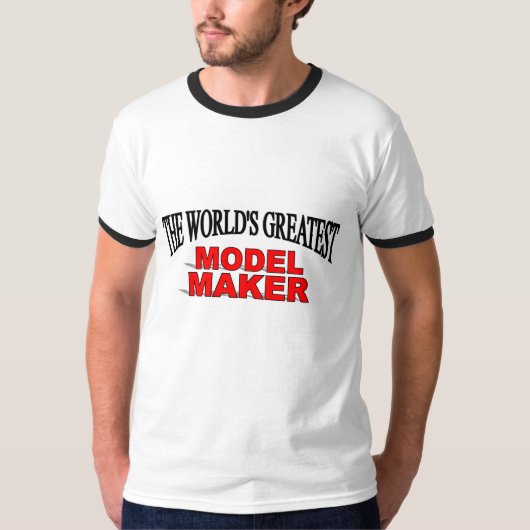's Werelds grootste modelmaker T-shirt (Voorkant)