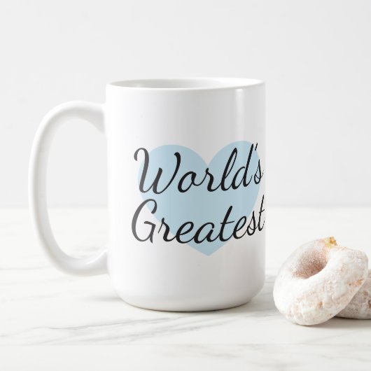 's Werelds Grootste Moeder (15 oz) Koffie Mok (Met donut)