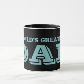 's Werelds grootste Mok van papa koffie (Midden)