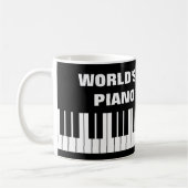 's Werelds grootste mok van pianoleraren koffie (Links)