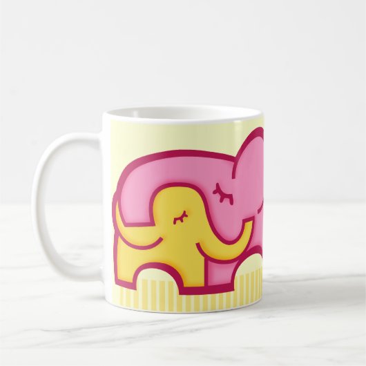 's Werelds grootste mummie olifanten mok (Links)