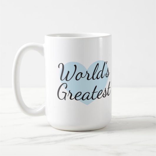 's Werelds Grootste Nana (15 oz) Koffie Mok (Links)