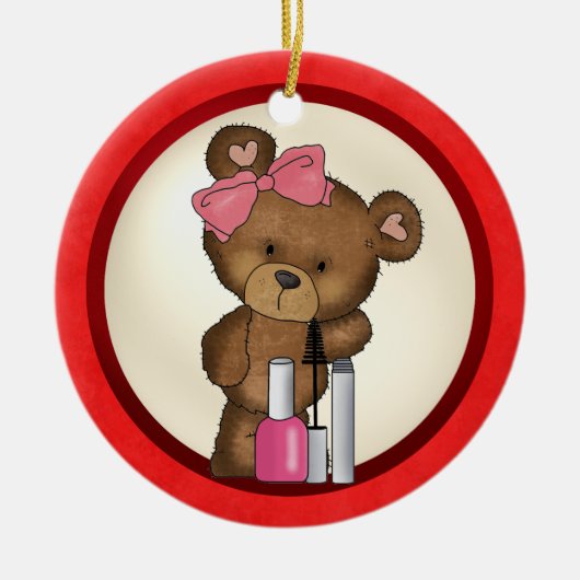 's Werelds grootste nesttechnicus Keramisch Ornament (Voorkant)