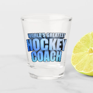 's Werelds grootste ockey coach Shot Glas