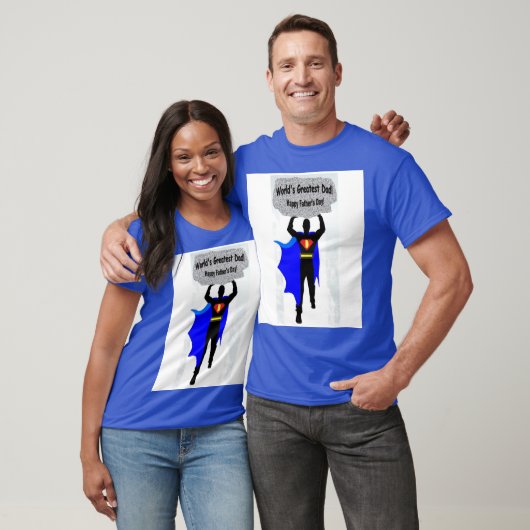 's Werelds Grootste Pap super pap dragen bouder T-shirt (Unisex)