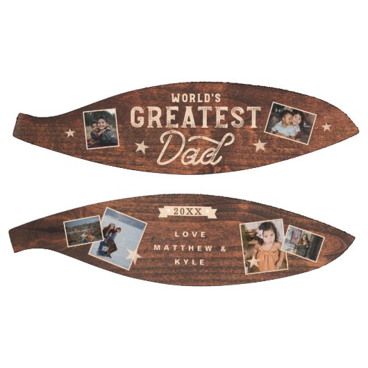 's Werelds grootste pap Woodgrain acht foto's coll Basketbal (Panelen)