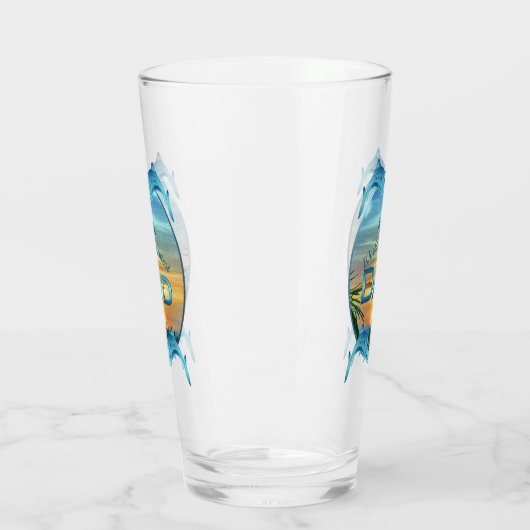 's Werelds grootste pap, zonsondergang 1557 bier Glas (Links)