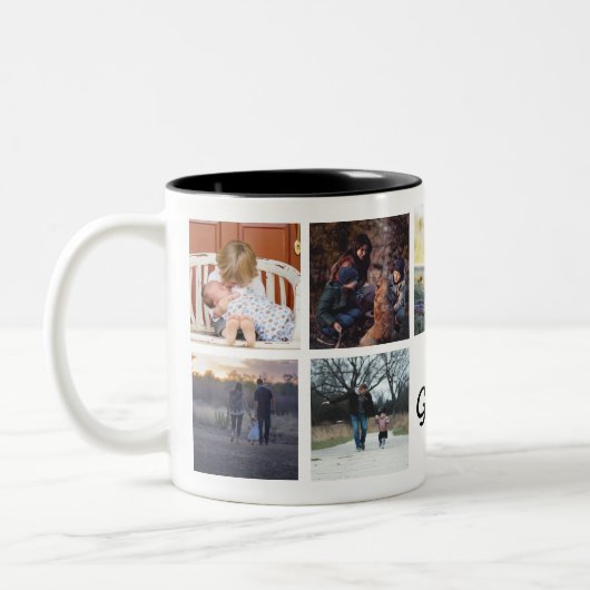 's Werelds grootste Papa Custom Photo Mok (Links)