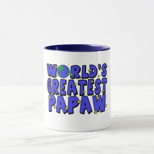 's Werelds grootste papaw Mok (Midden)