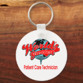 's Werelds grootste patiëntentechnicus Sleutelhanger (Voorkant)