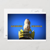 's werelds GROOTSTE PEANUT MONUMENT - ASHBURN, GA Briefkaart (Voorkant / Achterkant)