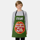 's Werelds grootste Pizza Maker die schort bakken  (Gedragen)